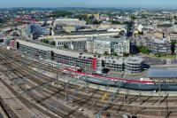 Panoramiques - photographie-aerienne-parking-aerien-gare-Luxembourg-photonair-Gerard-Borre-Photographe
