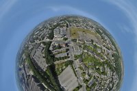 Sphères - Photo aérienne - Esch Lalange - Luxembourg - Panorama sphérique - Phot'On Air - Gérard Borre Photographie
