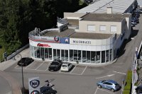 Industries - Entreprises - Photo aérienne - Garage Maserati - Bertrange - Luxembourg - Phot'On Air - Gérard Borre Photographie