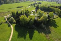 Patrimoine - Tourisme - Les étangs La Madelaine - Photo aérienne - Luxembourg - Phot'On Air - Gérard Borre Photographie