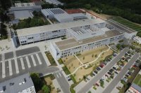 Industries - Entreprises - Photo aérienne - Lycée Technique 2 - Lalange - Luxembourg - Phot'On Air - Gérard Borre Photographie