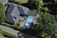 Immobilier - Résidences - Maison avec piscine 2 - Luxembourg - Moselle - Photo Aérienne - Phot'On Air - Gérard Borre Photographie