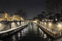 Ambiance Nocturne - Notre Dame - Photographie panoramique de nuit - Paris - France - Gérard Borre Photographie