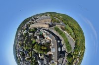 Sphères - Photo aérienne - Echternach - Luxembourg - Panorama sphérique - Phot'On Air - Gérard Borre Photographie